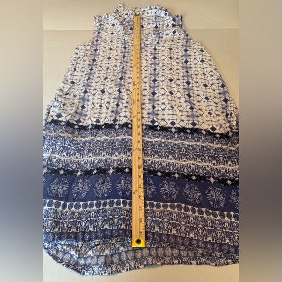 Beachlunchlounge Shelay Sleeveless Shift Dress Purple Print Size XXL - Picture 5 of 12